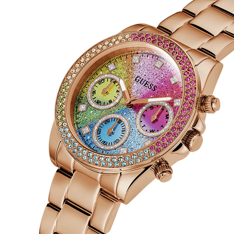 Guess Sol Multifunction Multi-Color Dial Ladies Watch- GW0483L3